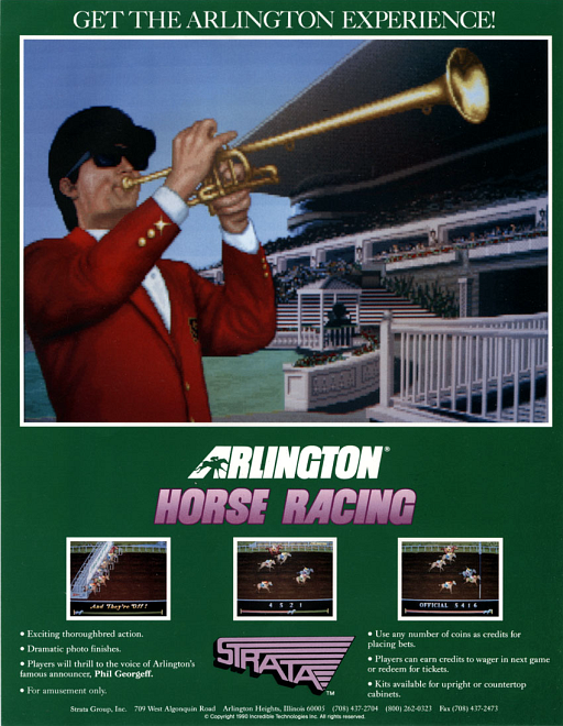 Arlington Horse Racing (v1.21-D) Game Cover
